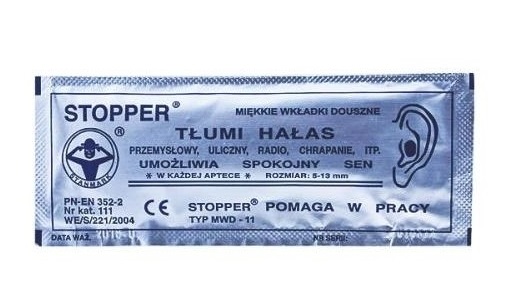 Stopper MWD-11 protihlukové štuple do uší a štuple do uší